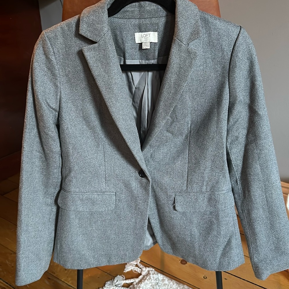 Loft Outlet Double Lined 100% Cotton Blazer